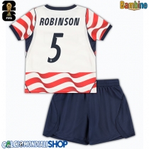 Maglie da calcio Stati Uniti Antonee Robinson #5 Prima Maglia Bambino Mondiali 2026  Manica Corta + Pantaloni corti)